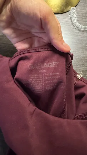 Maroon Garage Athletic Romper  thumbnail 4