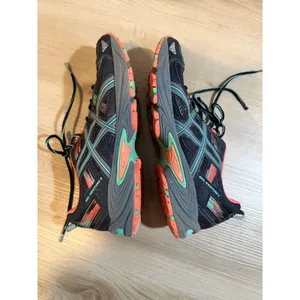 Asics Gel-Venture 5 Black Orange 9.5 Womens Trail Running Shoes T5N8N Sneaker thumbnail 7