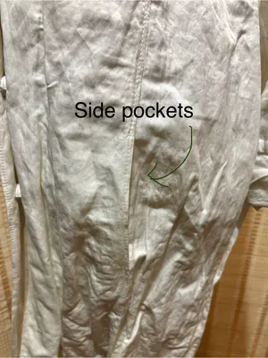 Worth Elegant White Coat Size L thumbnail 7