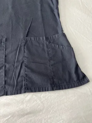 Pewter Grey Cherokee Workwear V-Neck Scrub Top thumbnail 4