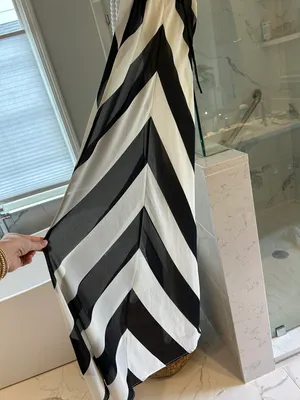 Christopher John Rogers for Target Black and White Semi Formal Dress thumbnail 6