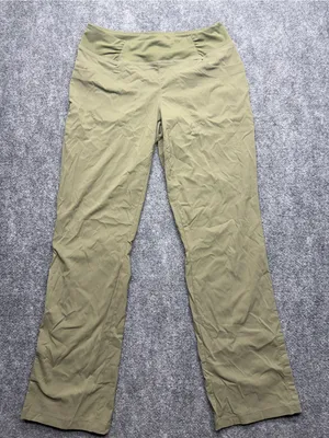 Mountain Hardwear women's Medium Olive Green Active Stretch outdoors Pants thumbnail 1