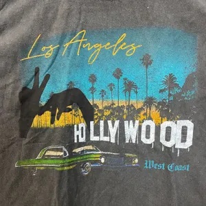 Hollywood West Coastin Pigment Dye Short Sleeve Tee 2XL thumbnail 2