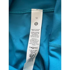 Lululemon Wunder Train High Rise 28” Hawaiian Blue Size 12 NWT thumbnail 6