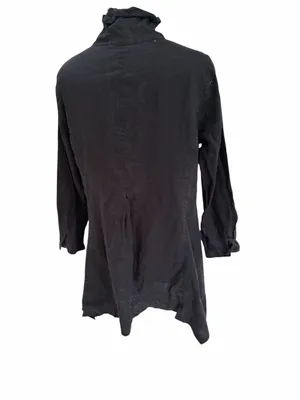 Go Silk linen Lagenlook dress size medium thumbnail 4