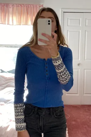 Free People Long-sleeve Top thumbnail 3