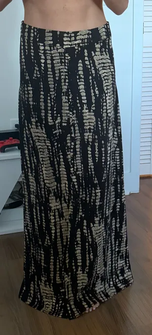 Miou Muse Maxi Skirt Black thumbnail 1