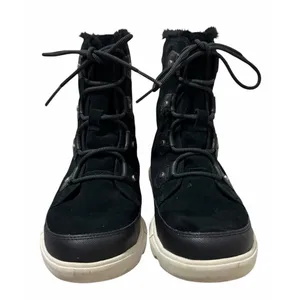 Sorel Explorer II Joan Waterproof Winter Boots Black Women's Size‎ 10 thumbnail 3