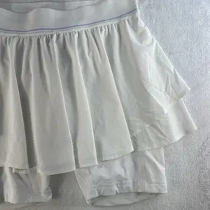 Lululemon Size 10 Court Rival High Rise Skirt Run Tennis White Women's Athletic thumbnail 7