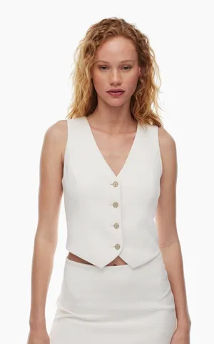 Aritzia Wilfred Pacino Vest In Birch thumbnail 1