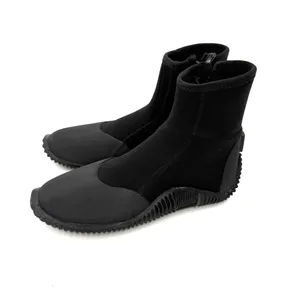 Dive Boots Unisex 5MM Neoprene Water Dive Surf Booties Anti-Slip Sole Wetsuit Booots thumbnail 3