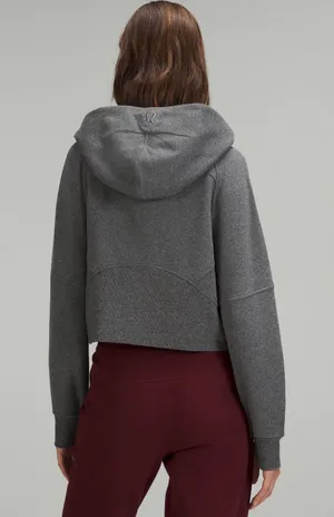 Lululemon scuba oversized half zipper hood sweater NWT. Color in heathered speckled black in original package. Size M/L item coming with one free shopping bag thumbnail 3
