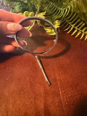 Gold plated silver bangle bracelet screw on 19cm NEW thumbnail 3