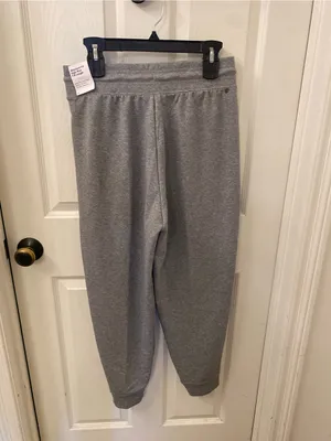 Nike Women's Heather Gray High-Waist Jogger Pants thumbnail 4
