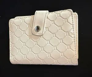 Steve Madden White Geometric Folding Women's Wallet thumbnail 1