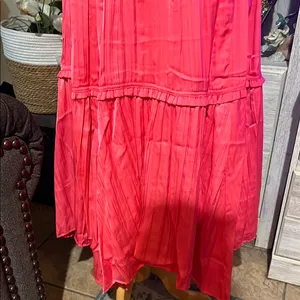 Anthropologie Elegant Pink Sleeveless Dress size 10 NWT thumbnail 10