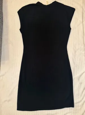 Vintage Racing Club Graphic T-Shirt Dress Fringed Shoulder Size L thumbnail 15