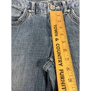 VTG‎ Tommy Hilfiger Jeans Women Sz 8 Bootcut Modern Rise Blue Denim Y2K Classic thumbnail 9
