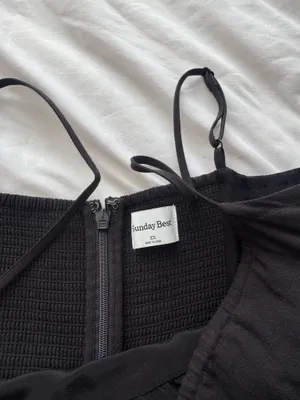Aritzia Black Mini Dress thumbnail 6