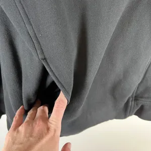 Lululemon‎ Scuba Hoodie Pullover Funnel Neck Black Fleece Size 4 Raglan Sleeve thumbnail 4