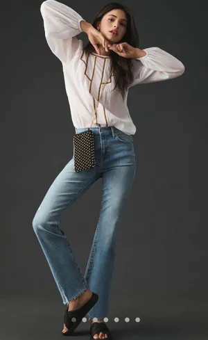 Pistola Lennon High-Rise Cropped Bootcut Jeans thumbnail 1