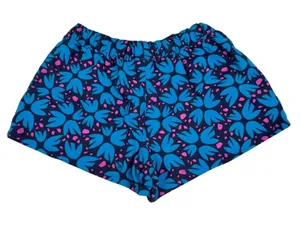Patagonia Barely‎ Baggies Shorts Womens XS Blue Pink Tropical Floral Print thumbnail 1