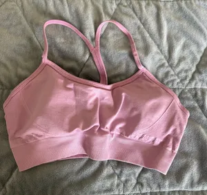 AYBL Pink sports bra thumbnail 1