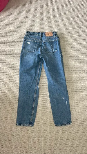 ZARA Jeans High-Rise Straight Leg Women’s thumbnail 3