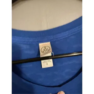 Alternative Apparel Blue Baseball Short Sleeve Shirt Size Small thumbnail 5