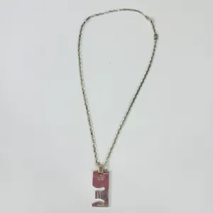 Gucci Gemini 925 Sterling Silver Zodiac Pendant Chain Necklace Made In Italy thumbnail 2