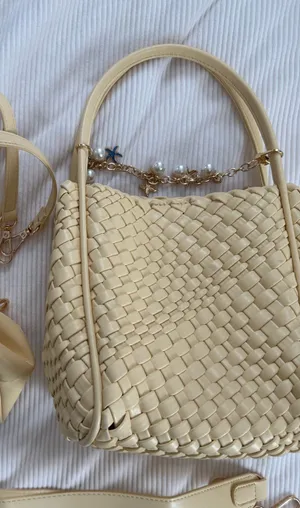 Anthropologie Hollace Tote Butter Yellow thumbnail 2