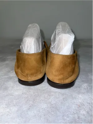 Women's FRAME Brown Suede Loafers Flats Size 39.5 thumbnail 2