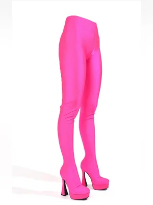Cape Robbin Hot Pink Platform Sock Boots thumbnail 2