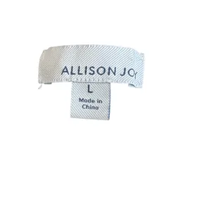 Allison Joy Evereve Multi Striped V-Neck Sweater Womens Colorful Knit Pullover thumbnail 5