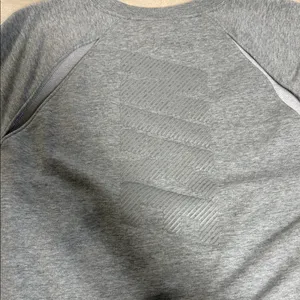 Nike Men's Heather Gray Crewneck Sweater thumbnail 2
