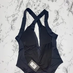 NWT Frederick's of Hollywood Black Naxos One-Piece Swim Bathing Suit Size Medium thumbnail 6