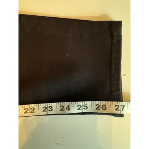 7 For All Mankind Ankle Gwenevere Jeans Black Distressed Skinny Stretch Size 31 thumbnail 10