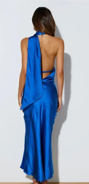 Hello Molly Athenian Maxi Dress Cobalt Blue thumbnail 2