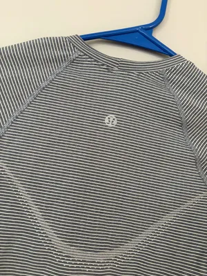 Lululemon crop swiftly long sleeve top 2 thumbnail 4
