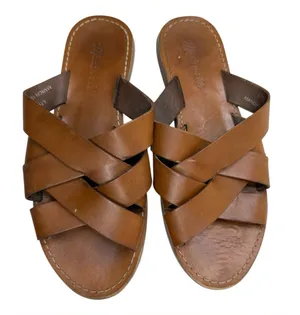 Madewell Boardwalk Woven Slide Sandal sz 8 thumbnail 1
