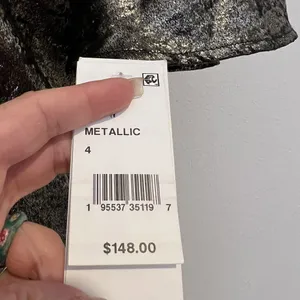 NEW FRENCH CONNECTION Alara Metallic cut out mini dress XSMALL Womens Night Out thumbnail 11