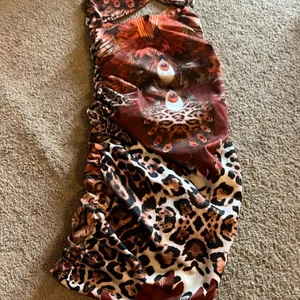 Tiger mist animal print mini dress‎ xs thumbnail 6