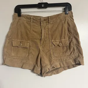 American Eagle Corduroy Shorts Women's‎ Size 6 Highest Rise 90's Boyfriend Cargo thumbnail 1