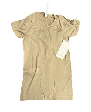 Lululemon Women's Swiftly Tech Short-Sleeve 2.0 Hip Length Color SHOK Sz 4 New thumbnail 1
