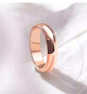4mm Rose Gold Ring thumbnail 4