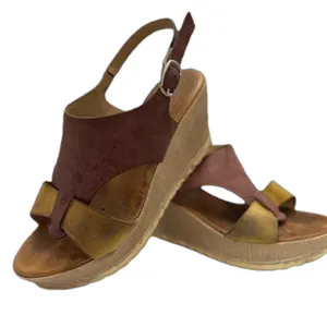 Wedges Made In Spain Tan Size 9 thumbnail 1