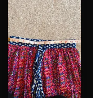 Neiman Marcus Pure Nordic Bohemian Asymmetrical Hem Skirt S NWT thumbnail 6