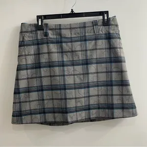 Nike Dri-Fit Plaid Skort Size 10 thumbnail 3