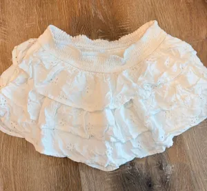 Skirt Hollister Mini White cotton thumbnail 1