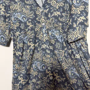 Sundance‎ Women Daybreak Maxi Dress Small Paisley V-Neck Half Sleeve Cottagecore thumbnail 7